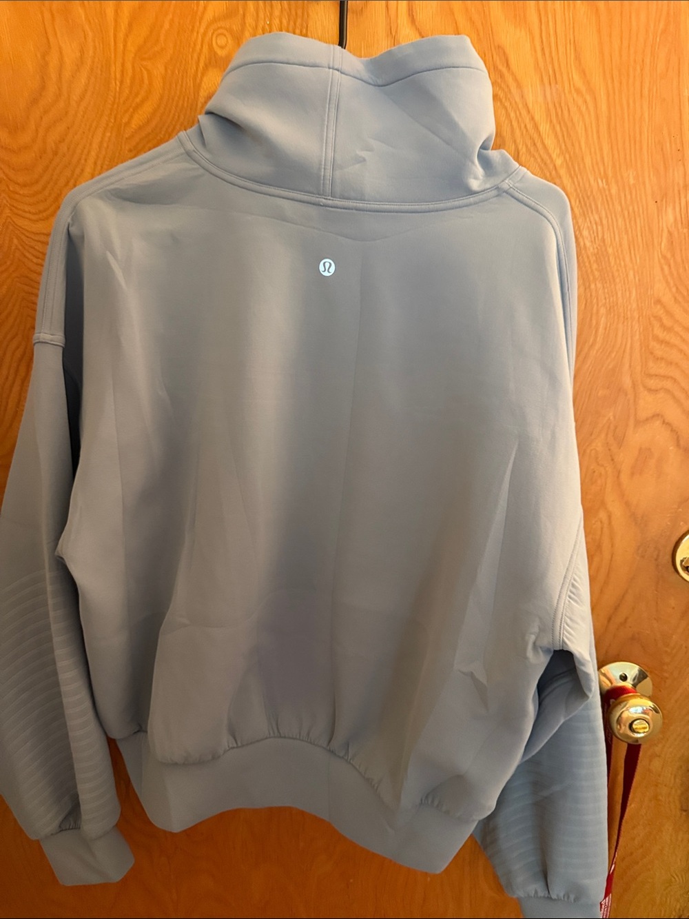 lululemon athletica woman’s Light Blue Crewneck Pullover